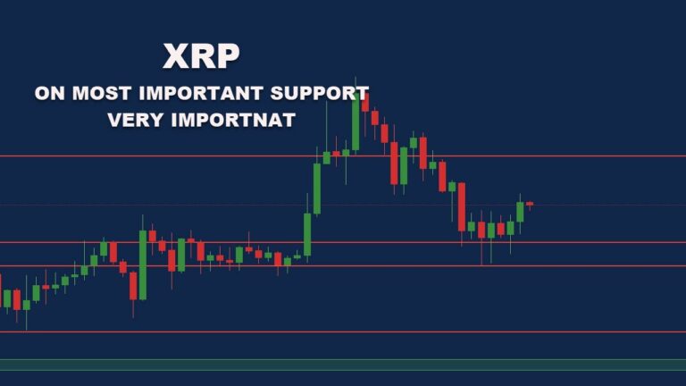 XRP PRICE PREDICTION – RIPPLE PRICE ANALYSIS – XRP ON SINGLE MOST IMPORTANT SUPPORT
