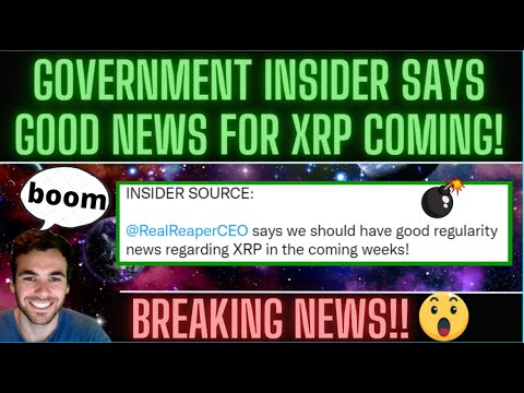 XRP Good News On The Way Says GOVERNMENT INSIDER! 💣🚀 New Crypto Regulations Are Coming! 🚨
