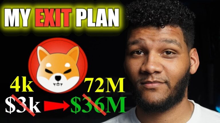 Turning $4,000 into $72 Million With SHIBA INU COIN (My NEW Exit Plan)
