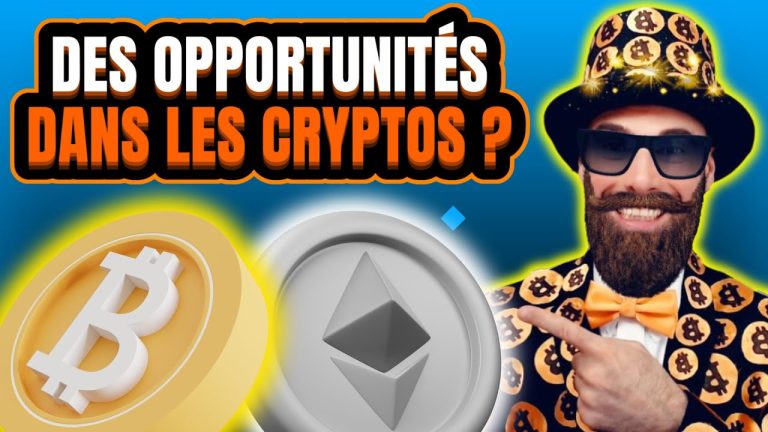 ⚠️BITCOIN (BTC), ETHEREUM (ETH) & CRYPTOS : Des opportunités dans les cryptos ?⚠️(analyse & trading)