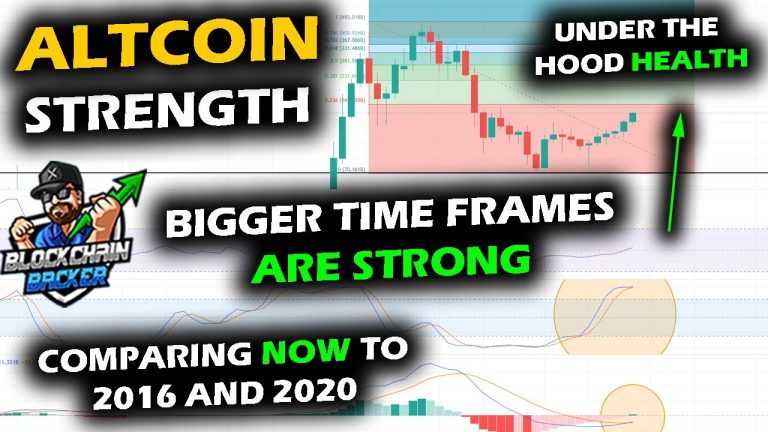 MARKET KEEPS RISING DAY TO DAY for Bitcoin Price Chart and Altcoin Market, Bigger Timeframe Strength