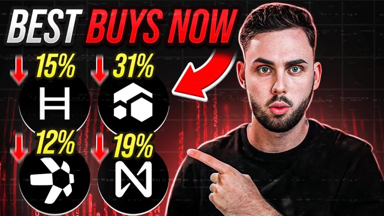 You're CRAZY if you're Not Buying THESE Altcoins Right Now! (Crypto Crash!)