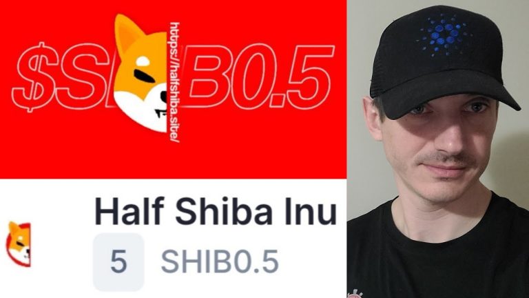 $SHIB0.5 – HALF SHIBA INU TOKEN CRYPTO COIN ALTCOIN HOW TO BUY NFT NFTS ETH SHIBARIUM SHIB SHIB0.5
