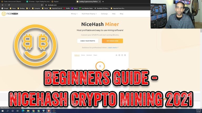 Nicehash – Beginners guide to Mining Bitcoin