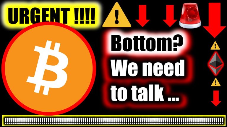 ⚠️BOTTOM IN?⚠️*CRITICAL* BITCOIN UPDATE!!⚠️Crypto Price Prediction TA/ BTC Cryptocurrency News Today