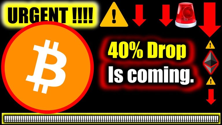 ⚠️*PROOF*⚠️ BITCOIN WILL DROP -40% FAST !!? ⚠️Crypto BTC Price Prediction/ Cryptocurrency News Today