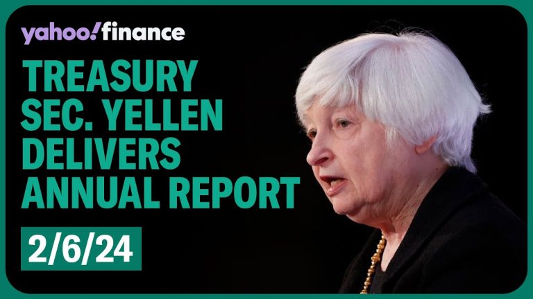 Treasury Secretary Janet Yellen delivers annual report to House Financial Services Committee