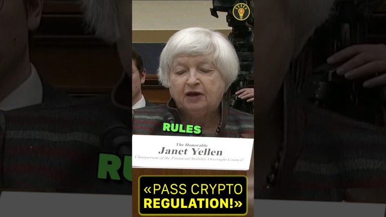 PASS Crypto Regulations Says Janet Yellen to Congress