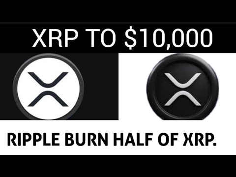 Ripple surprises with a 50% XRP burn, predicting a $10,000 price hike!