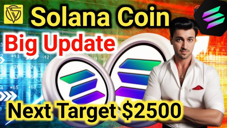 Solana Coin Biggest Update Next Target $2500 || Sol Coin Price Prediction || Solana News || Solana