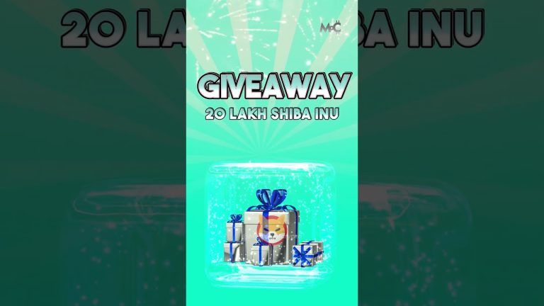 🎉 Free 20 Lakh Shiba Inu Giveaway! 🚀