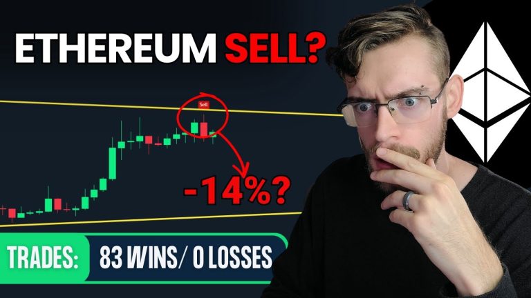🚨 WATCH OUT!! Ethereum SELL Signal!! (-14% CRASH?) | ETH Price Prediction