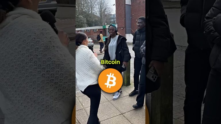 People guess Bitcoin price on the streets of London!